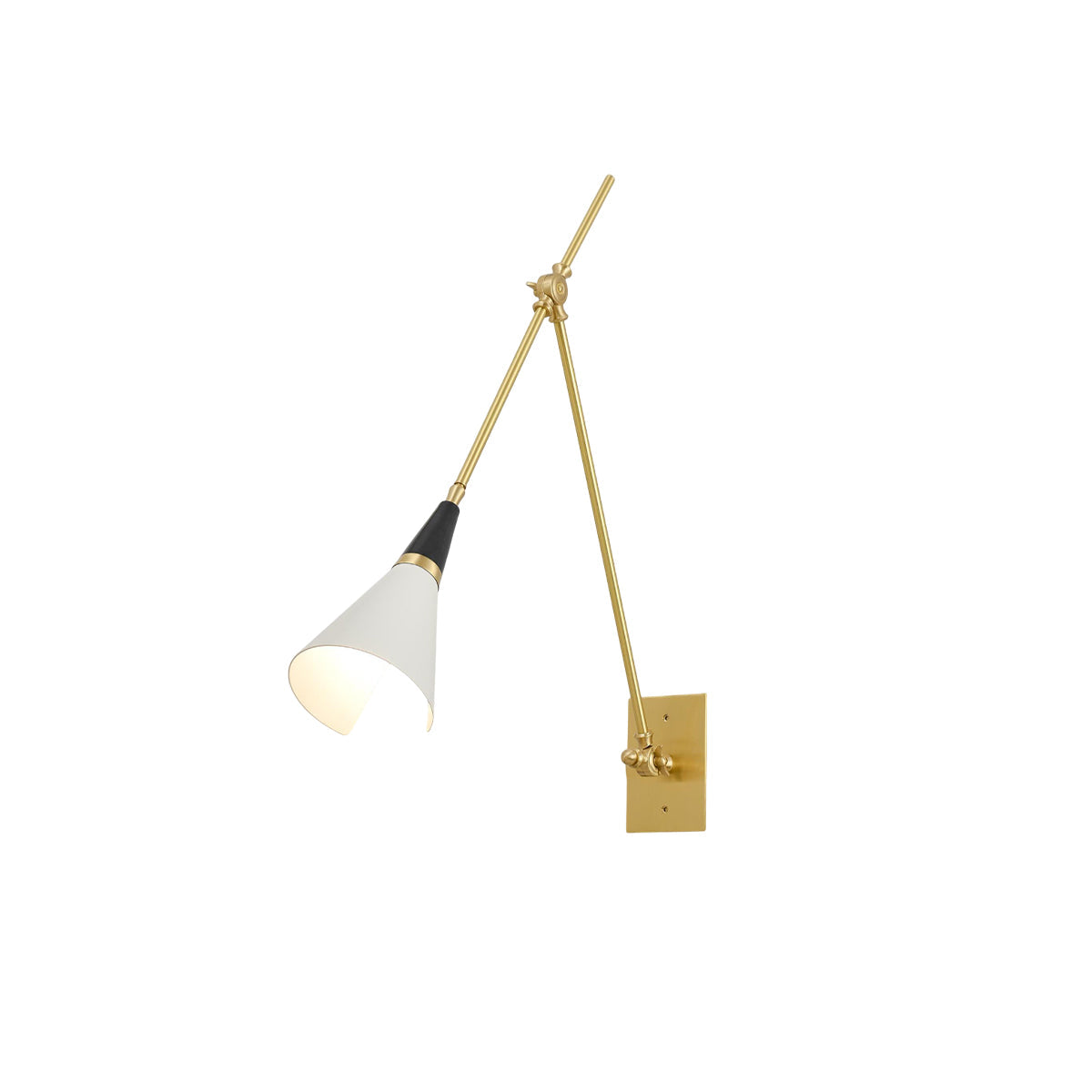 Ersila Modern Minimalist Brass Metal Wall Lamp - Lamp Copper