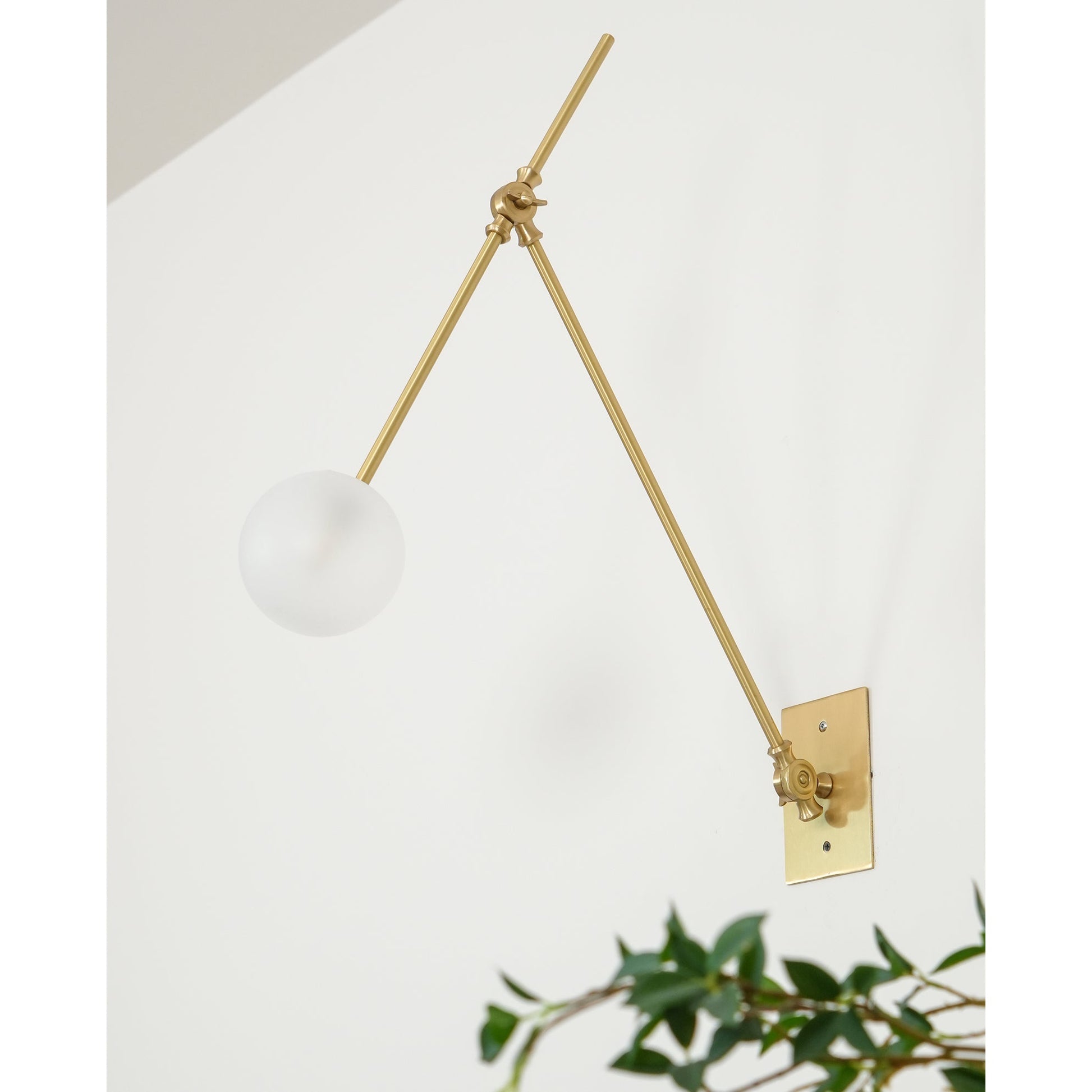 Ersila Modern Minimalist Brass Metal Wall Lamp - Lamp Copper