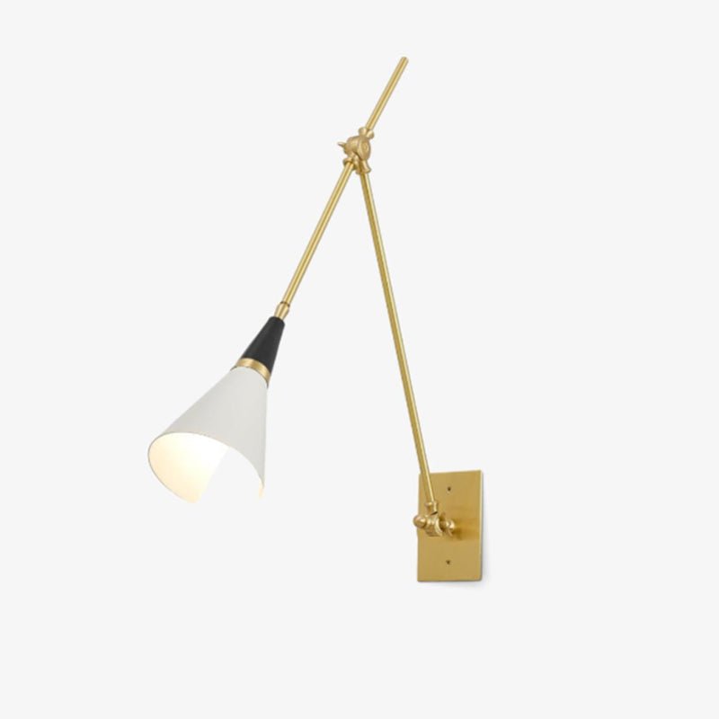 Ersila Modern Minimalist Brass Metal Wall Lamp - Lamp Copper
