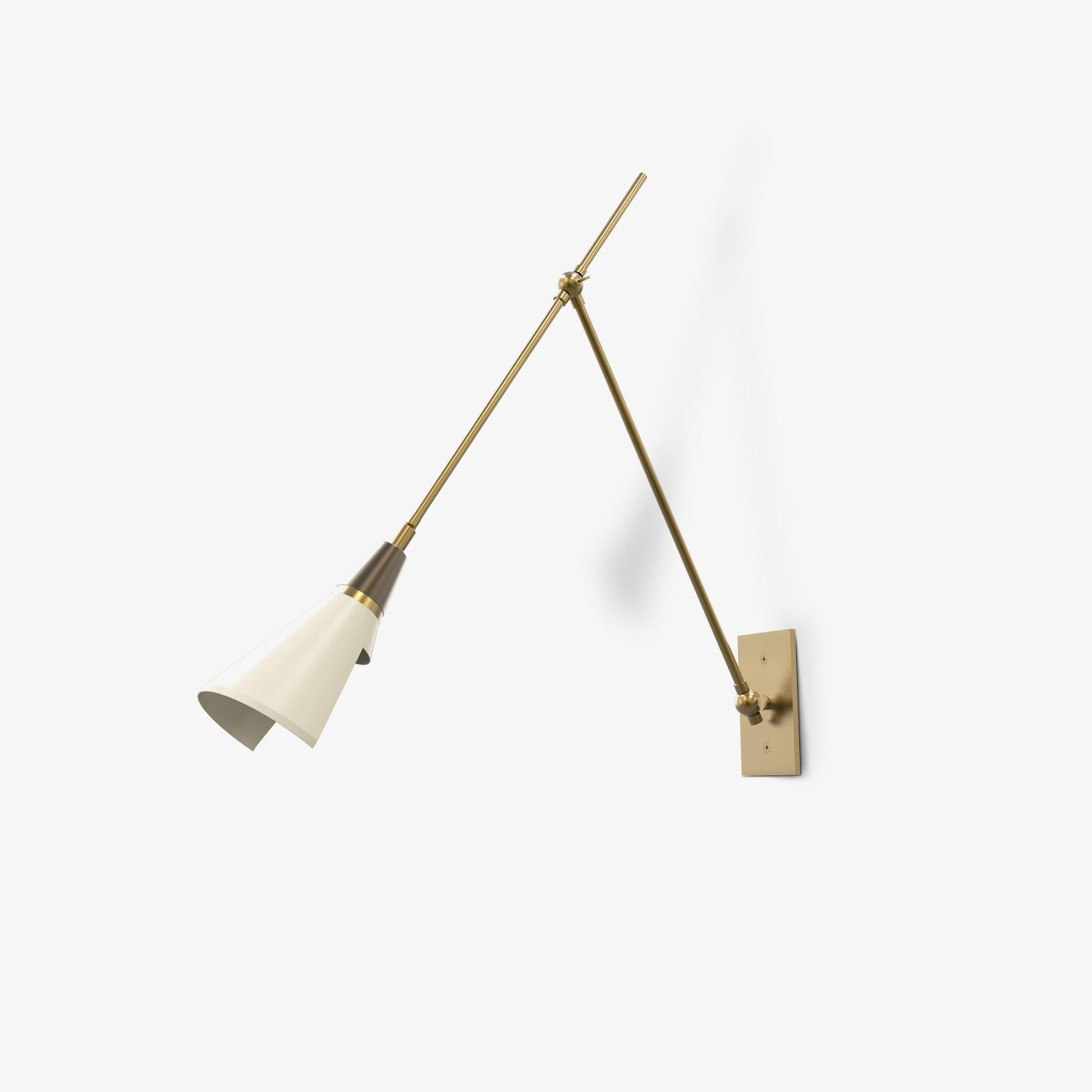 Ersila Modern Minimalist Brass Metal Wall Lamp - Lamp Copper