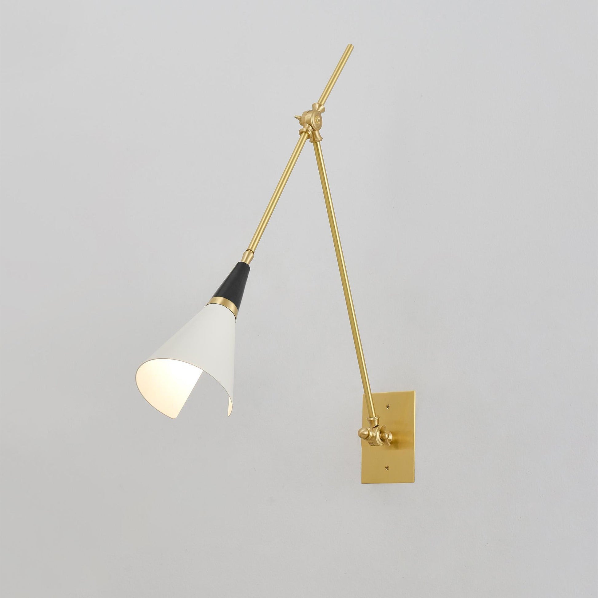 Ersila Modern Minimalist Brass Metal Wall Lamp - Lamp Copper