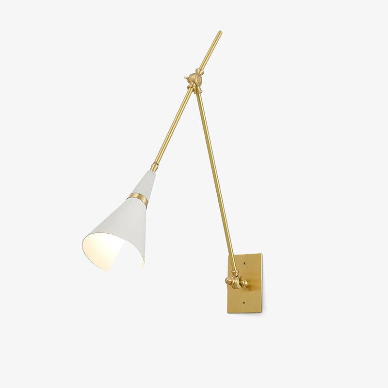 Ersila Modern Minimalist Brass Metal Wall Lamp - Lamp Copper