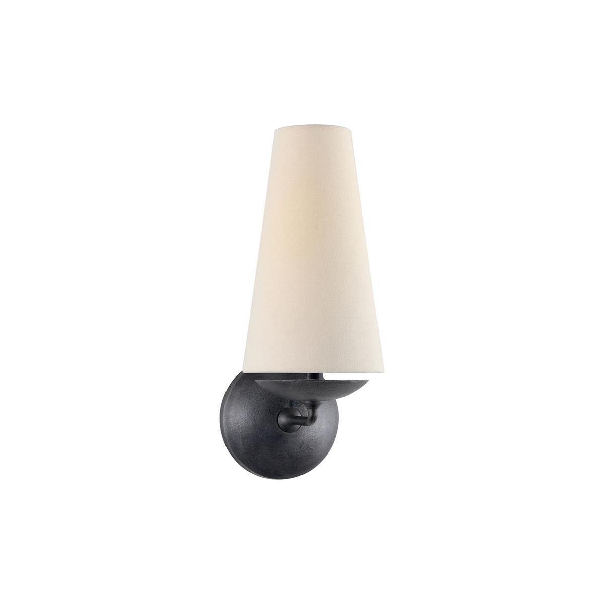 Avraee Modern Minimalist Brass Fabric Wall Lamp - Lamp Copper