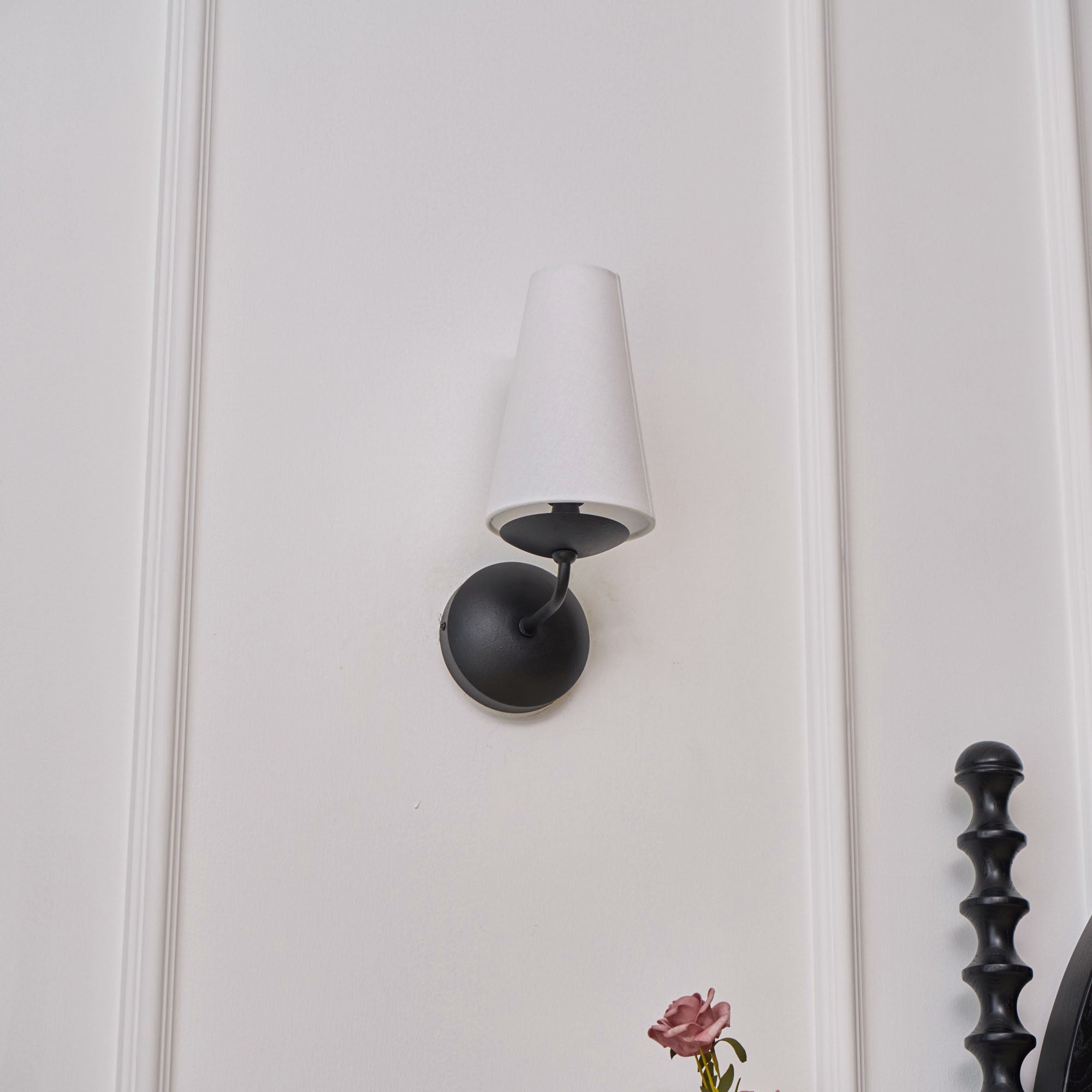 Avraee Modern Minimalist Brass Fabric Wall Lamp - Lamp Copper