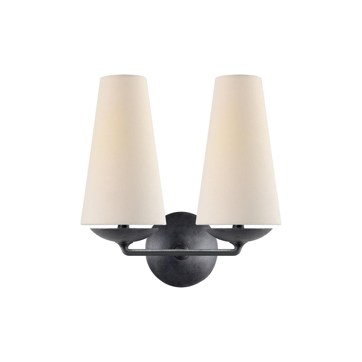 Avraee Modern Minimalist Brass Fabric Wall Lamp - Lamp Copper