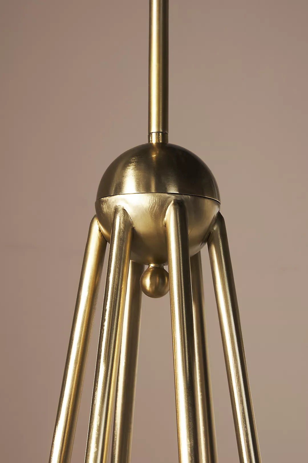 Calire Vintage Industrial Metal Fabric Chandelier - Lamp Copper