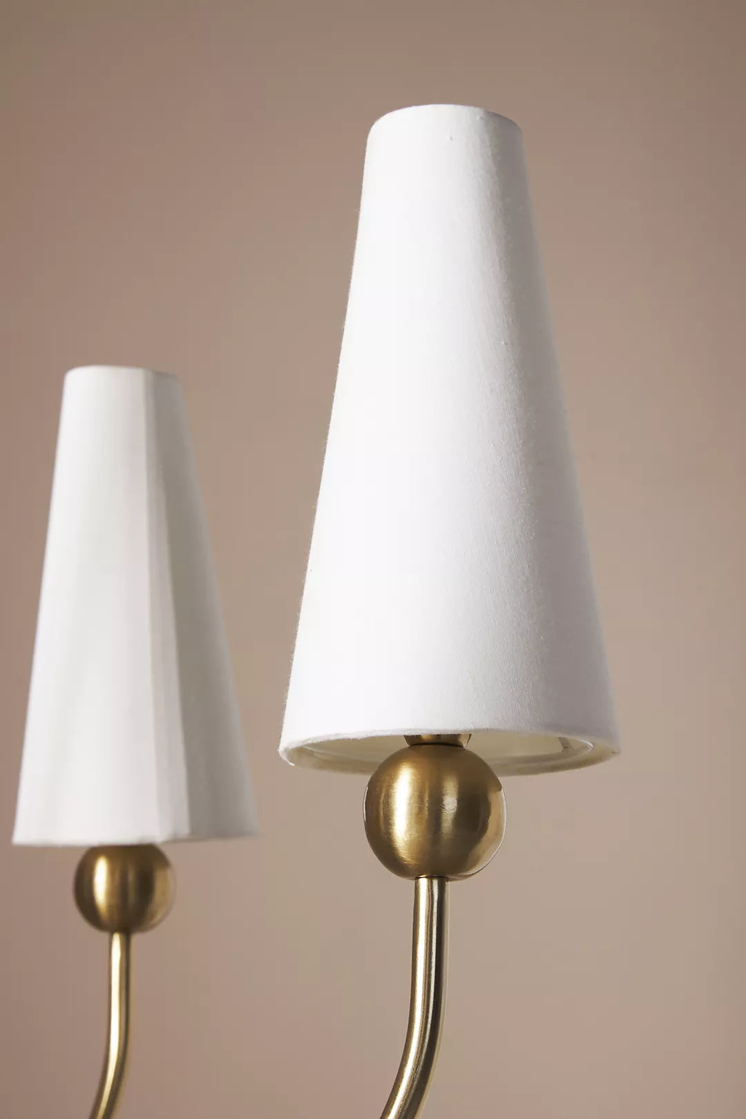 Calire Vintage Industrial Metal Fabric Chandelier - Lamp Copper
