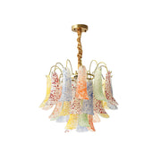 Alnoreth Individual Creativity Metal Glass Chandelier - Lamp Copper
