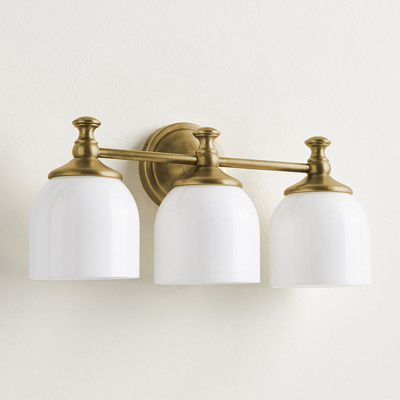 Lumen Modern Minimalist Short Arm Chrome Metal Glass Sconce Wall Lamp - Lamp Copper