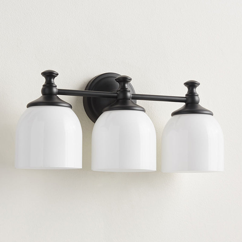Lumen Modern Minimalist Short Arm Chrome Metal Glass Sconce Wall Lamp - Lamp Copper