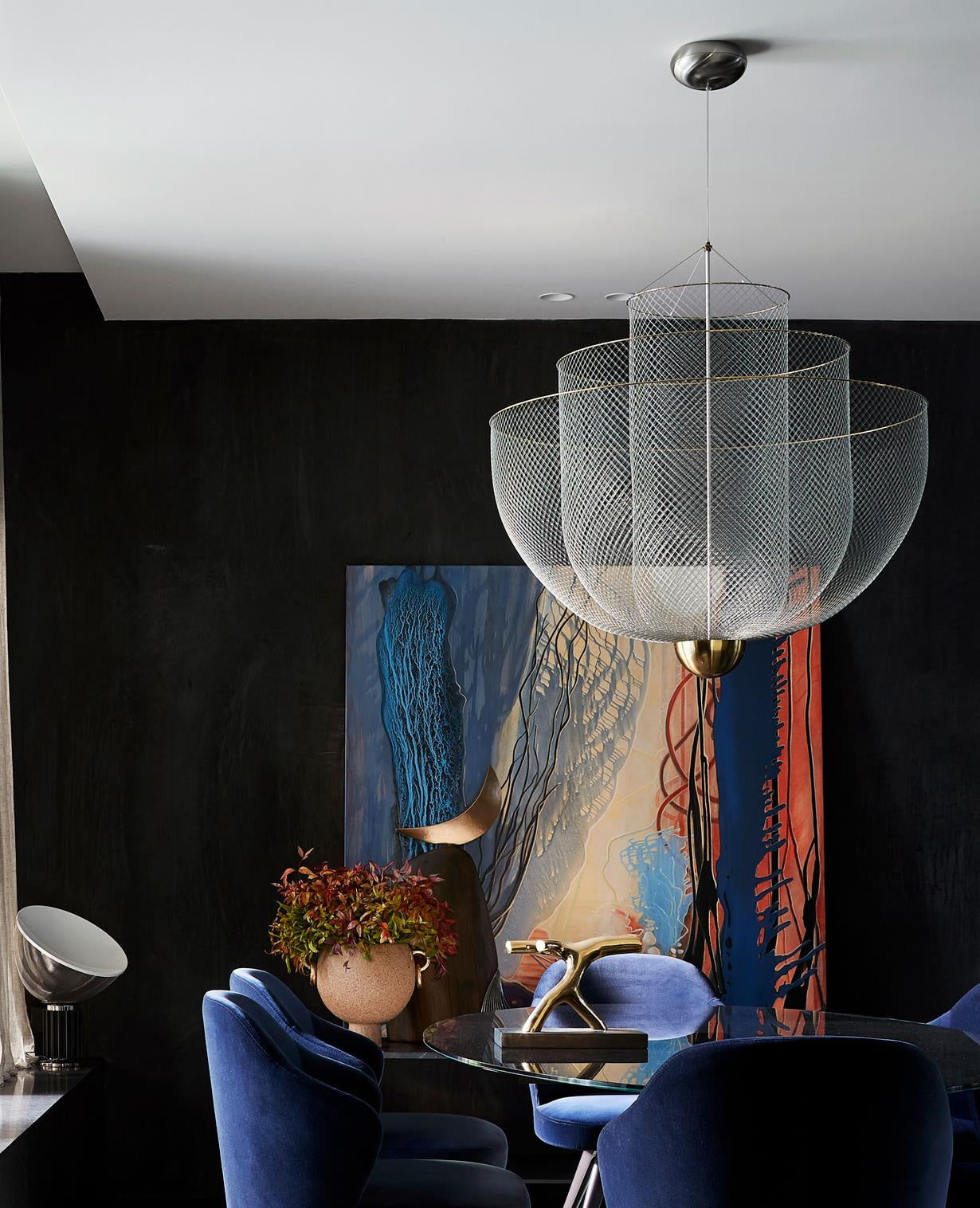 Myraeara Individual Creativity Art Metal Chandelier - Lamp Copper