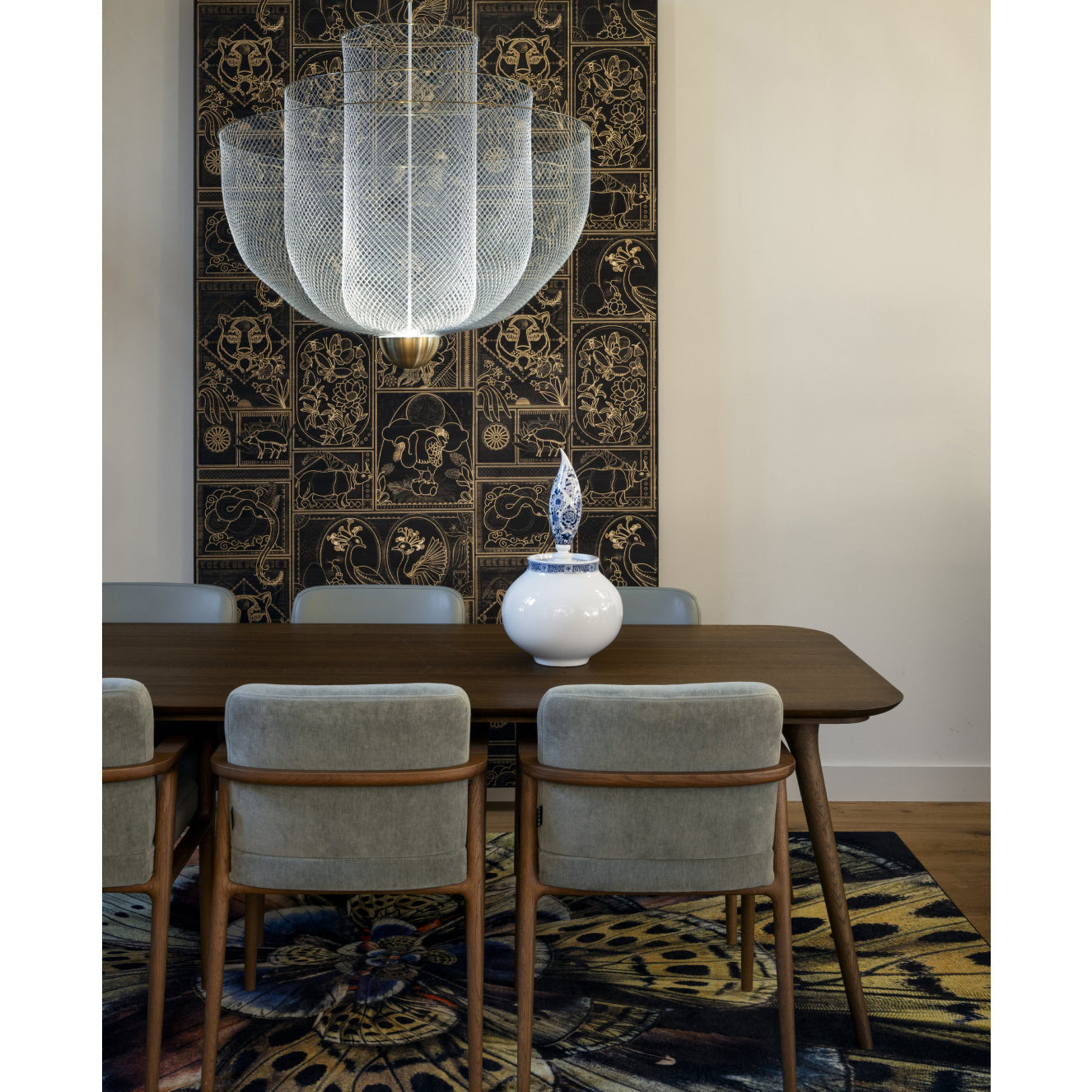 Myraeara Individual Creativity Art Metal Chandelier - Lamp Copper