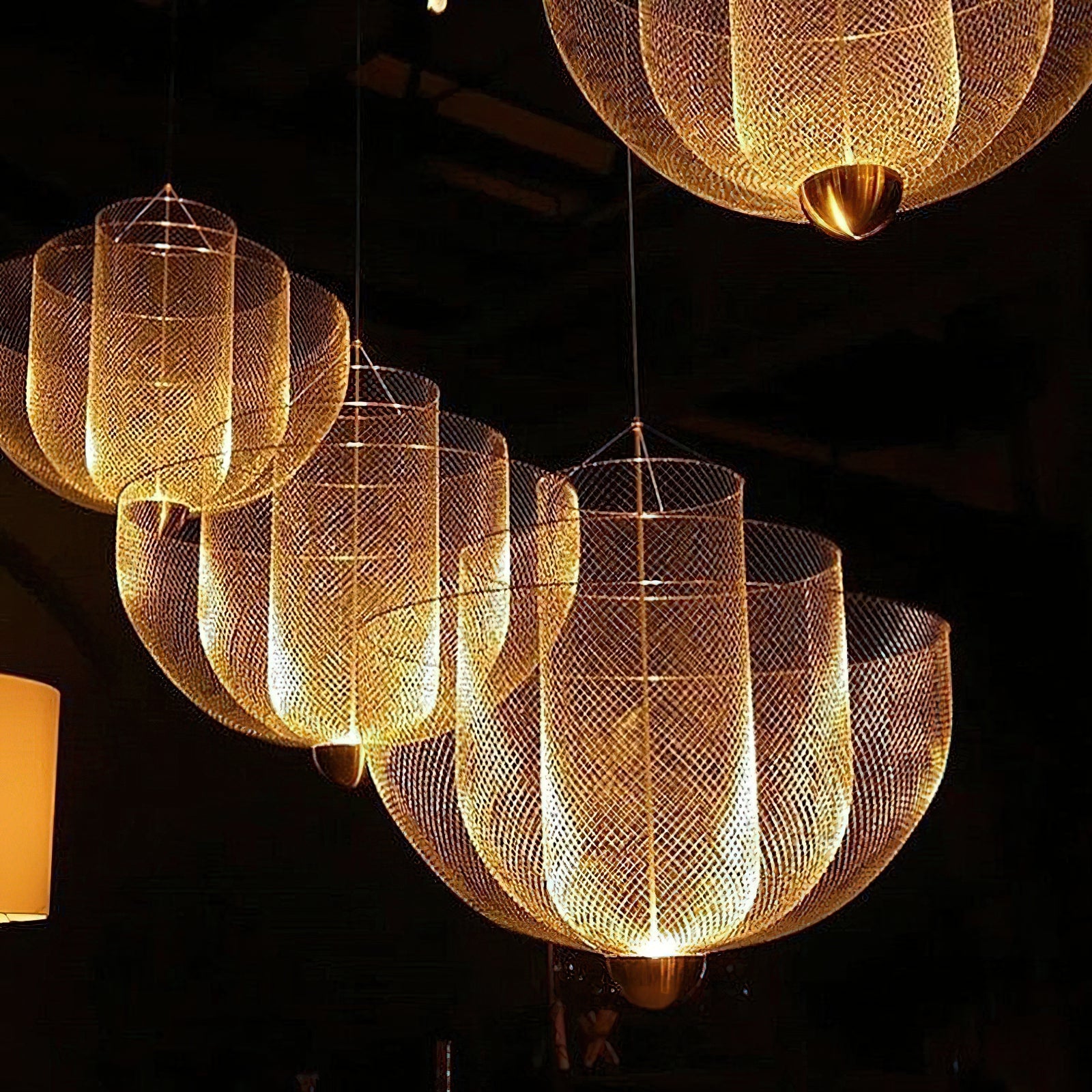 Myraeara Individual Creativity Art Metal Chandelier - Lamp Copper