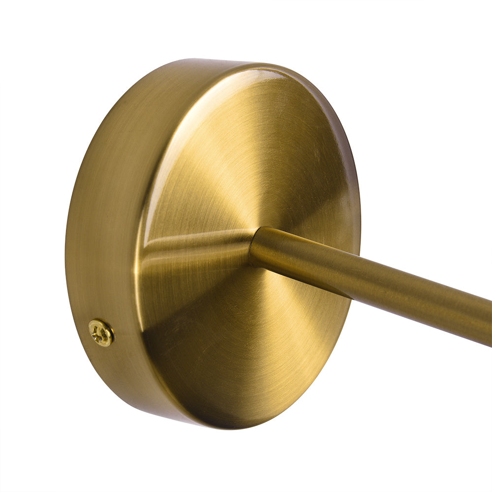 Lunora Mid-Century Modern Metal Wall Sconce