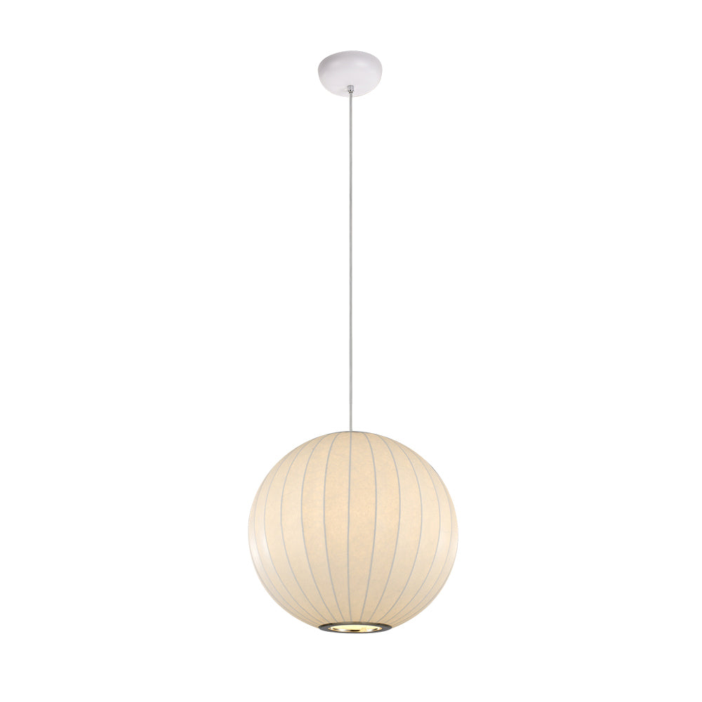 Mjolnir Single Modern Fabric Pendant Light