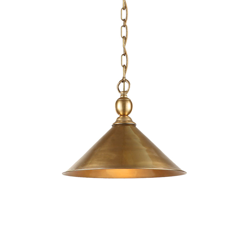 Cemirel Vintage Industrial Brass Metal Pendant Light - Lamp Copper