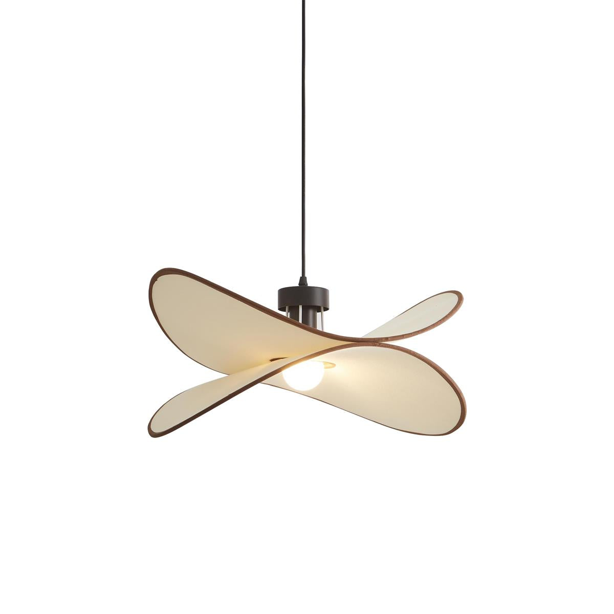 Cicaros Creativity Art Metal Fabric Pendant Lamp - Lamp Copper