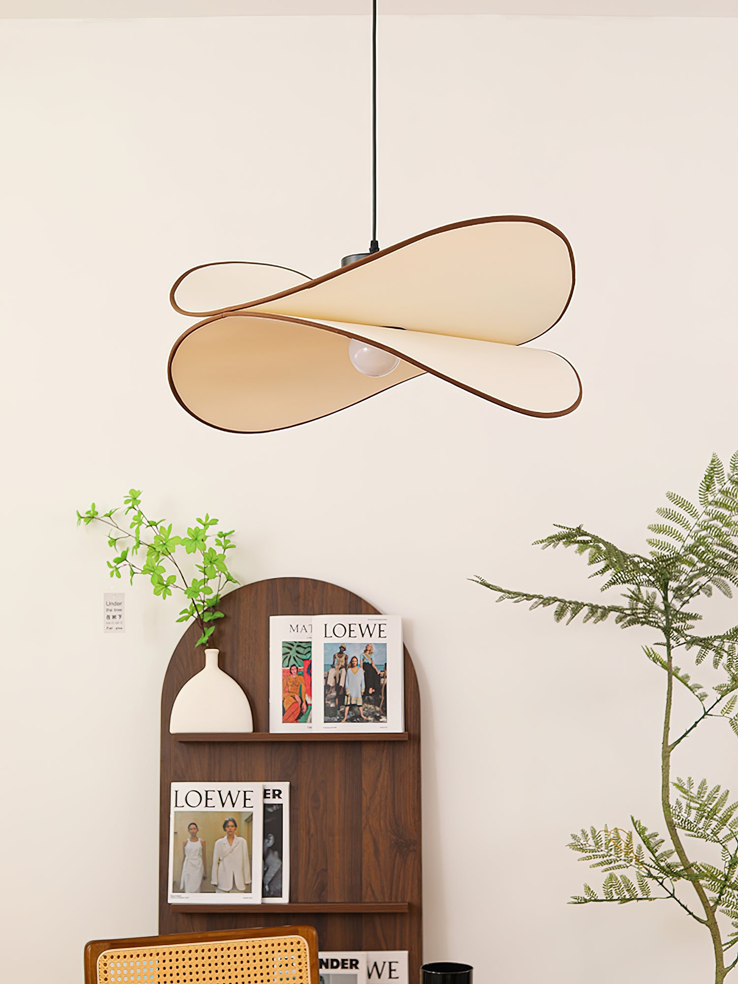 Cicaros Creativity Art Metal Fabric Pendant Lamp - Lamp Copper