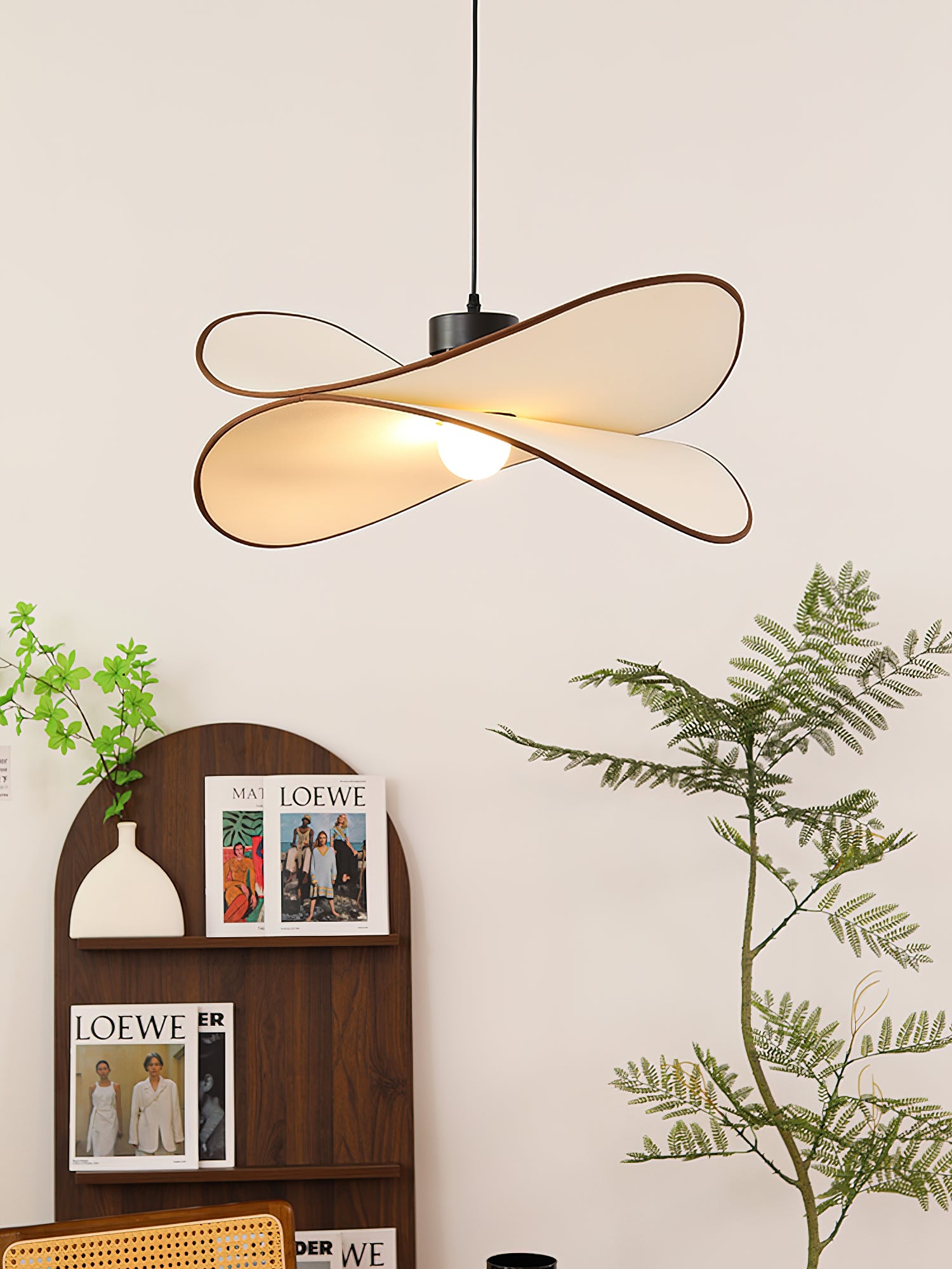 Cicaros Creativity Art Metal Fabric Pendant Lamp - Lamp Copper