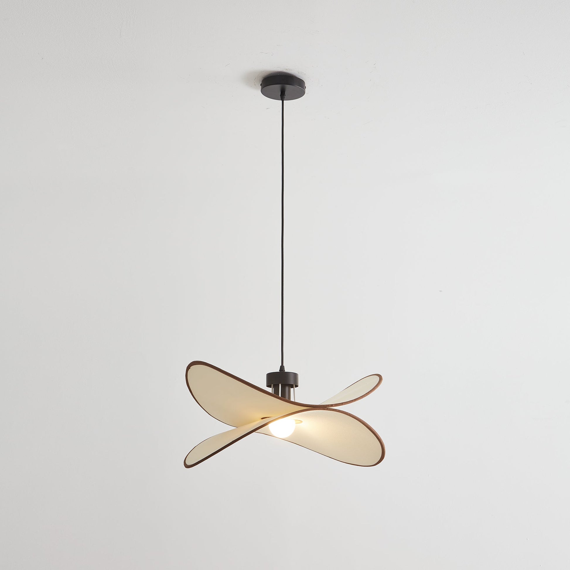 Cicaros Creativity Art Metal Fabric Pendant Lamp - Lamp Copper