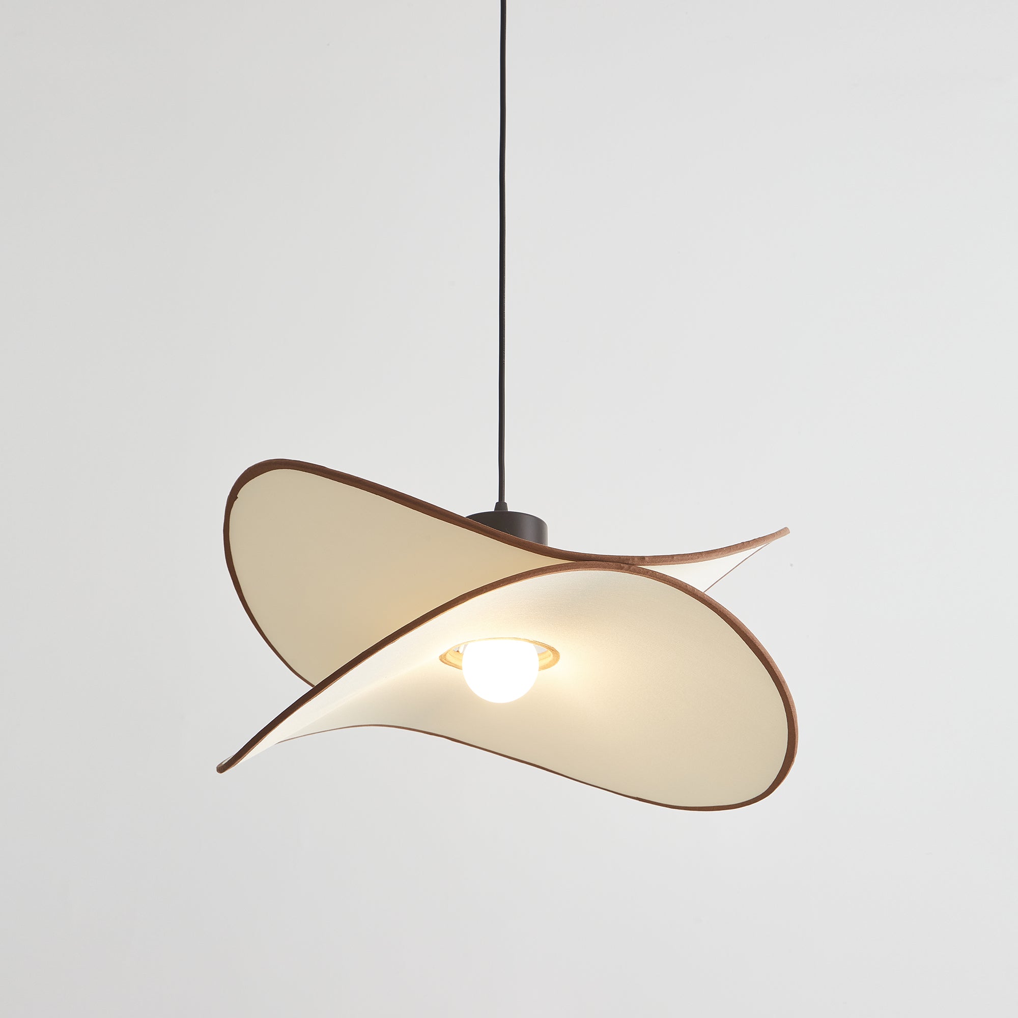 Cicaros Creativity Art Metal Fabric Pendant Lamp - Lamp Copper