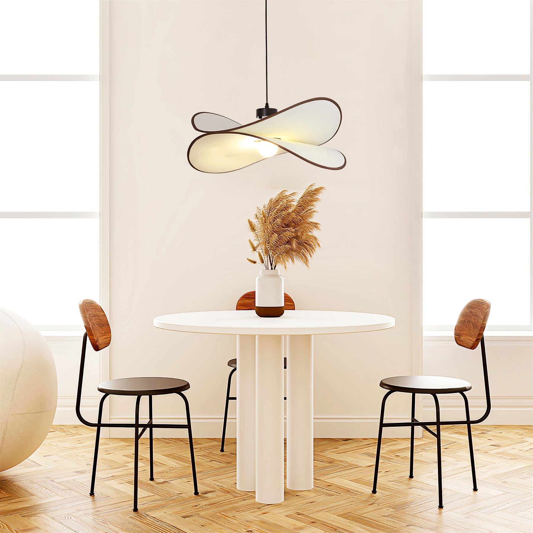 Cicaros Creativity Art Metal Fabric Pendant Lamp - Lamp Copper