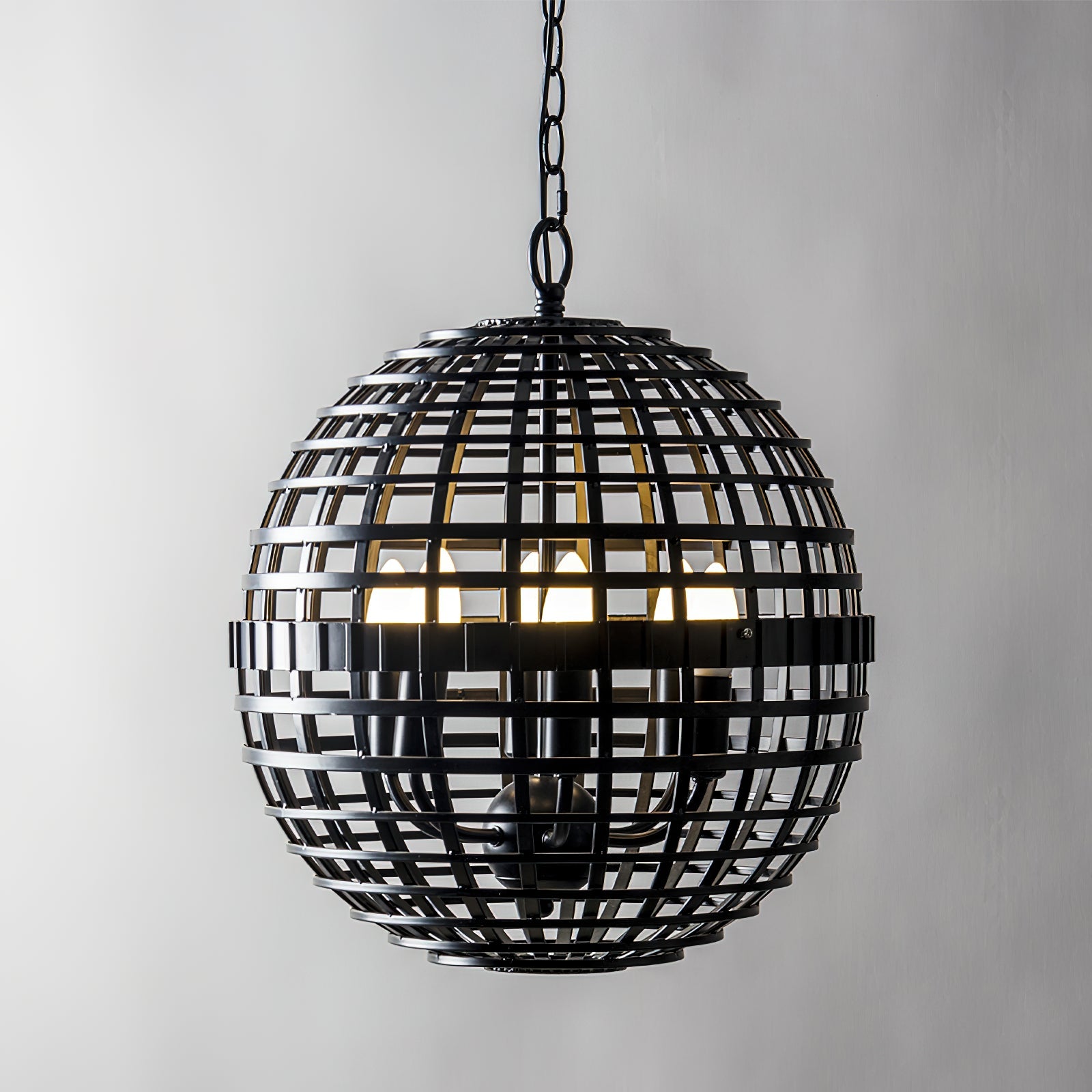 Virinia Individual Creativity Globe Metal Pendant Lamp - Lamp Copper