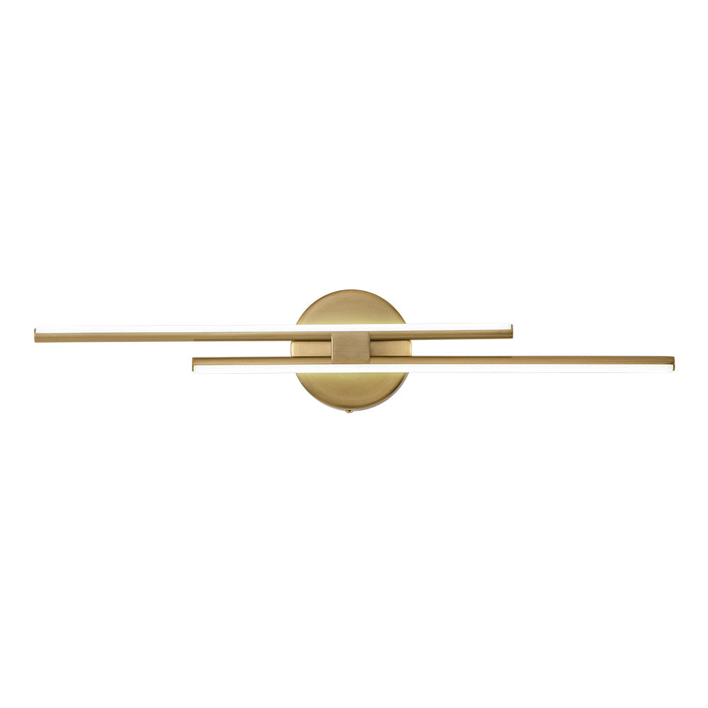 Vesira Modern Linear Metal LED Wall Sconce Vanity Light