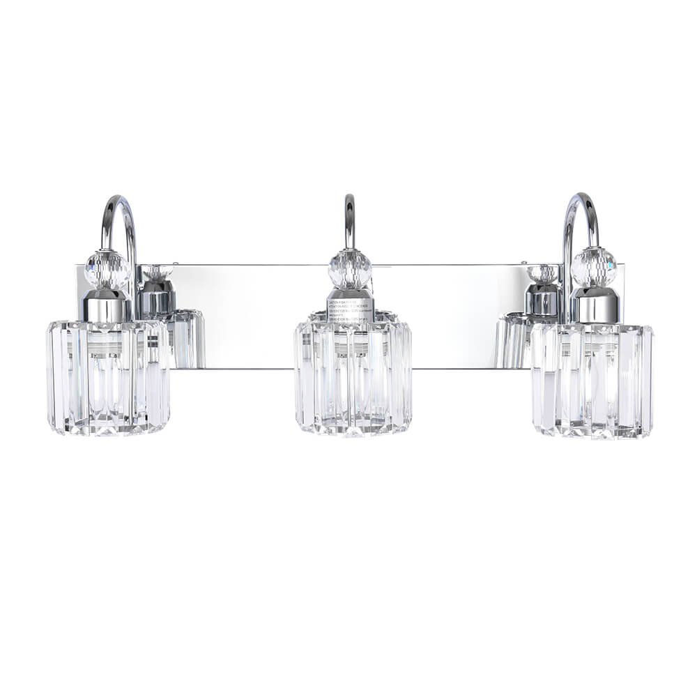 Ogon Modern Crystal Vanity Wall Sconce
