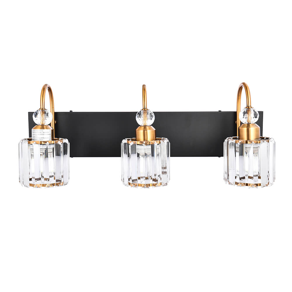 Ogon Modern Crystal Vanity Wall Sconce