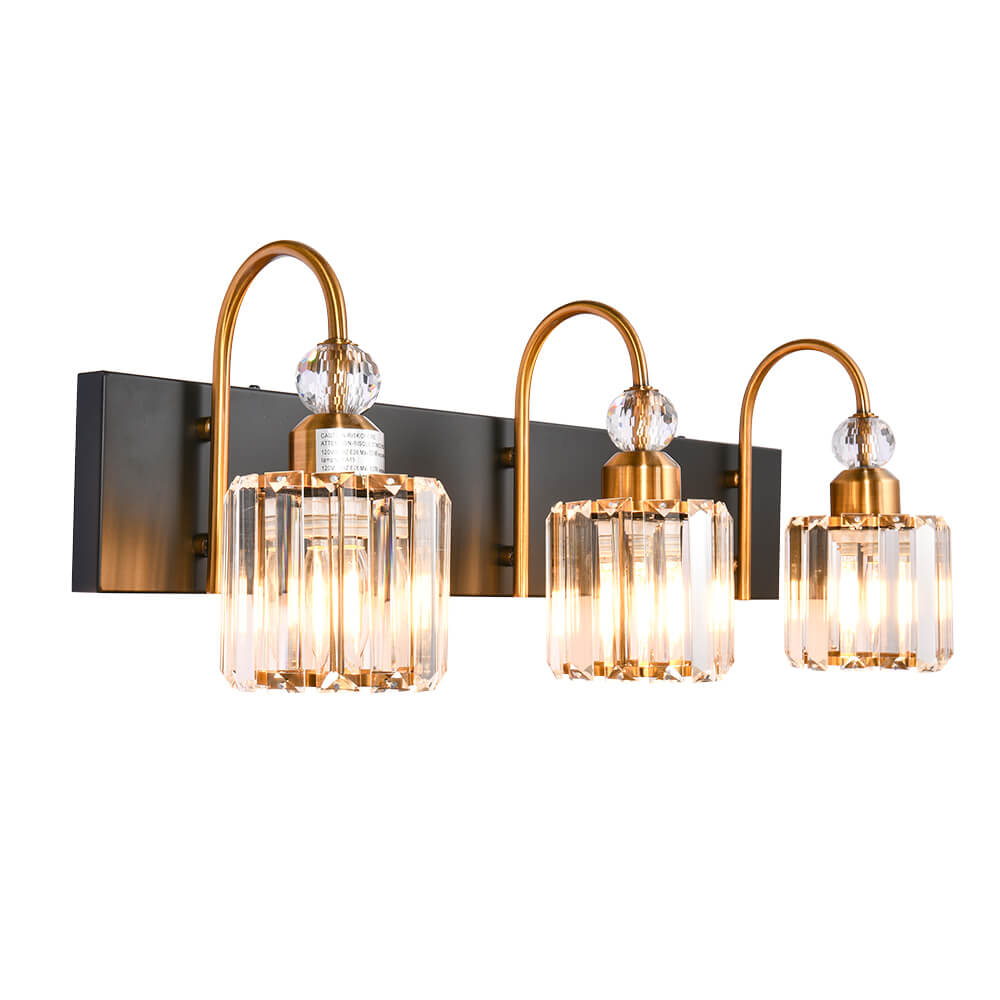 Ogon Modern Crystal Vanity Wall Sconce