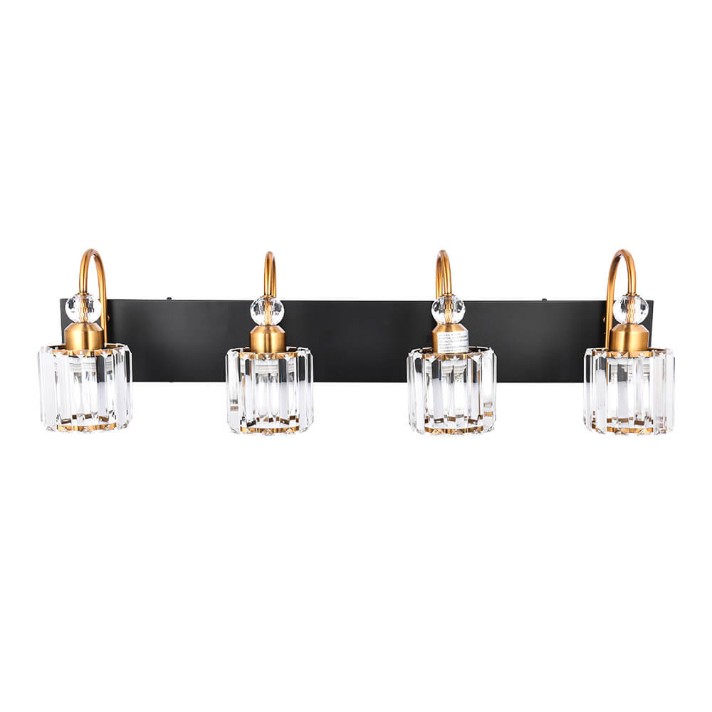 Ogon Modern Crystal Vanity Wall Sconce