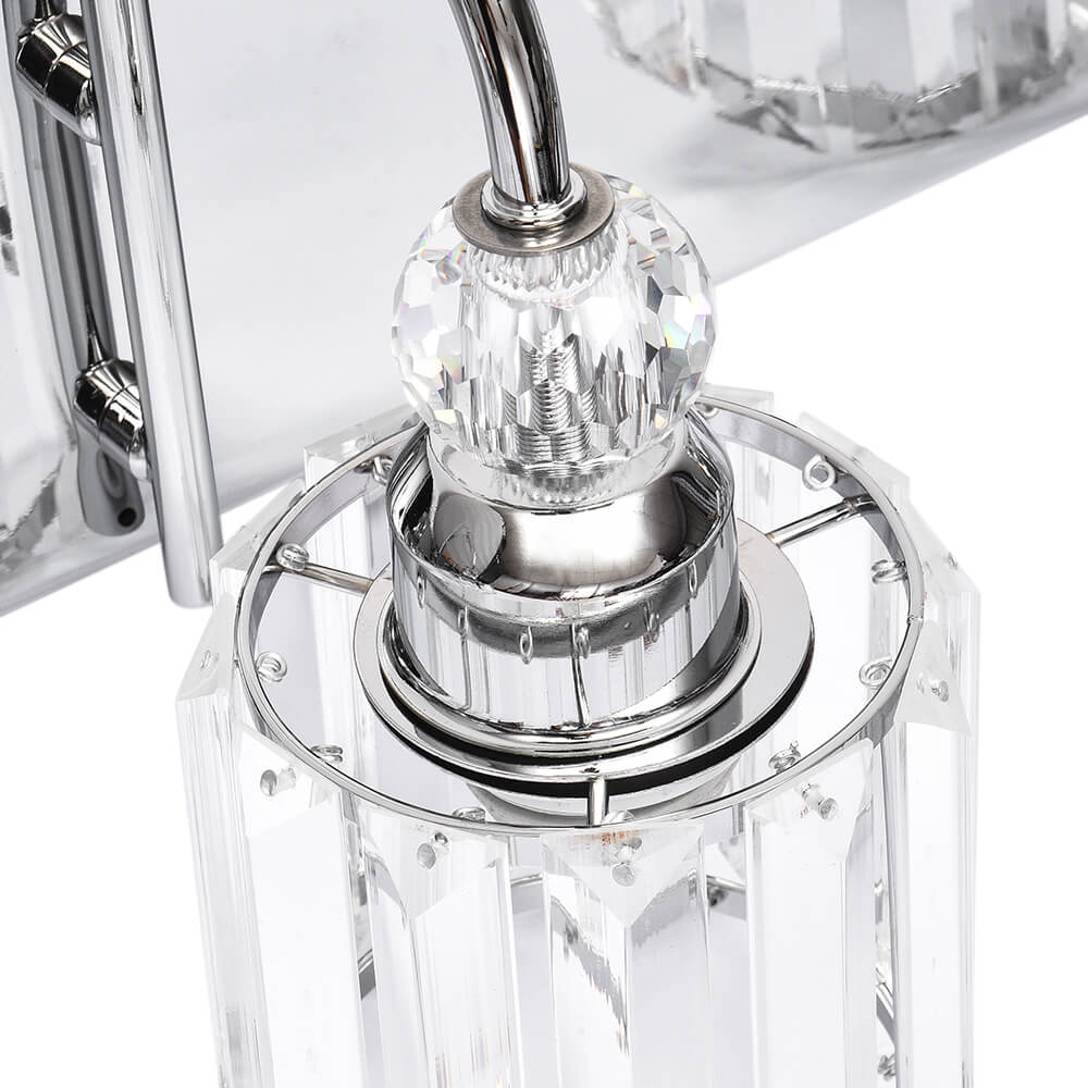 Ogon Modern Crystal Vanity Wall Sconce