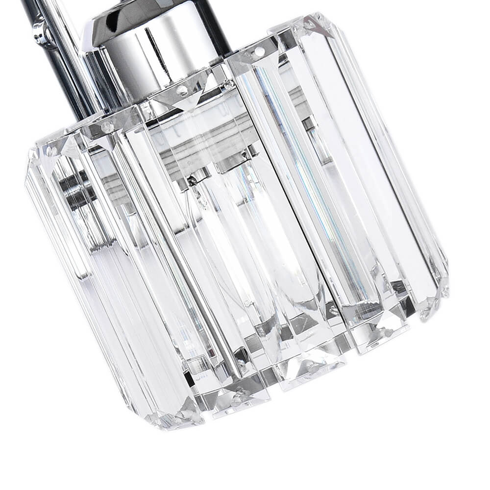 Ogon Modern Crystal Vanity Wall Sconce