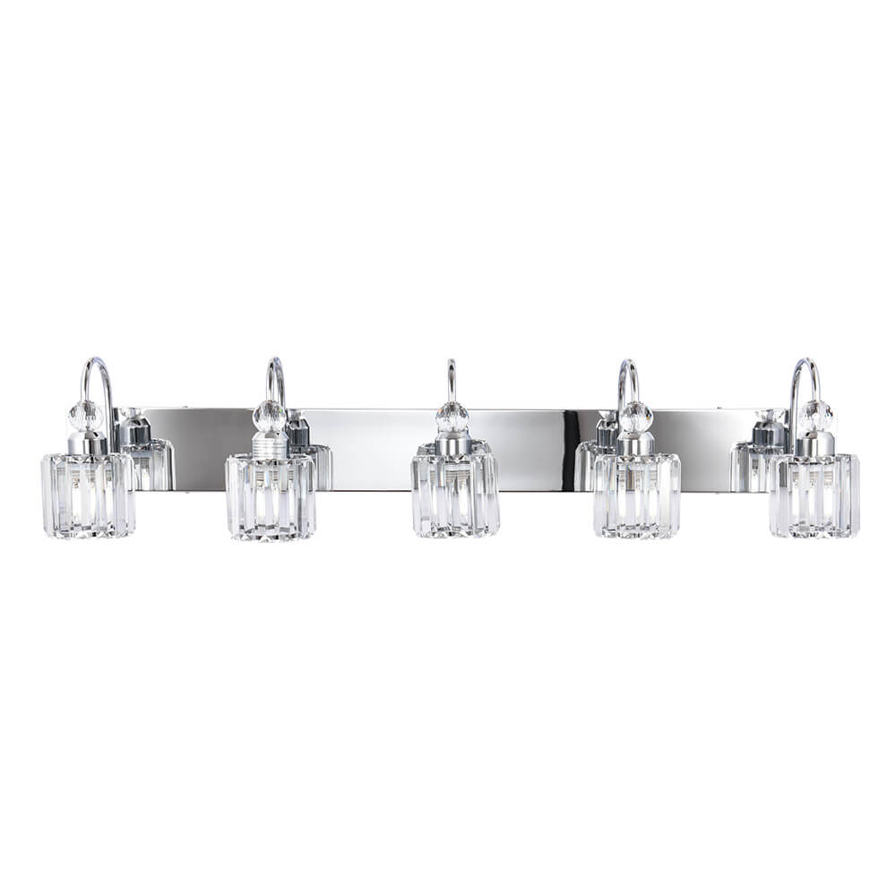 Ogon Modern Crystal Vanity Wall Sconce