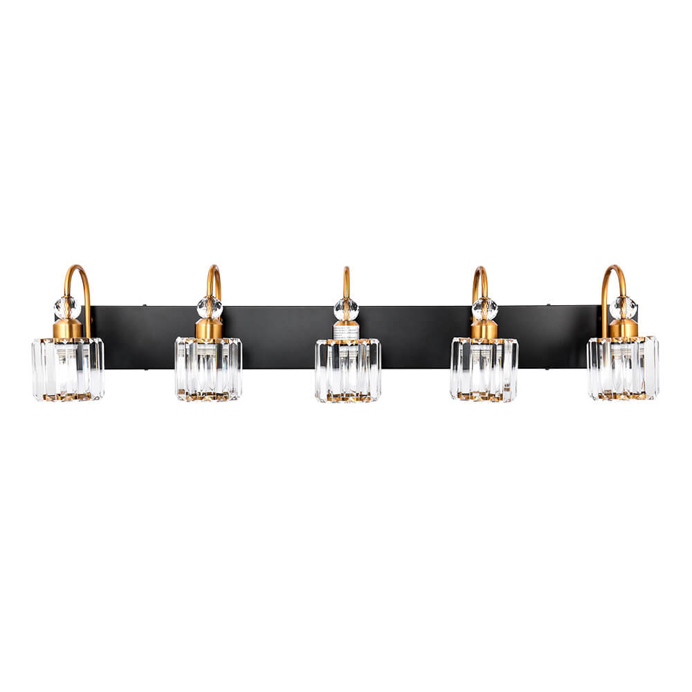Ogon Modern Crystal Vanity Wall Sconce