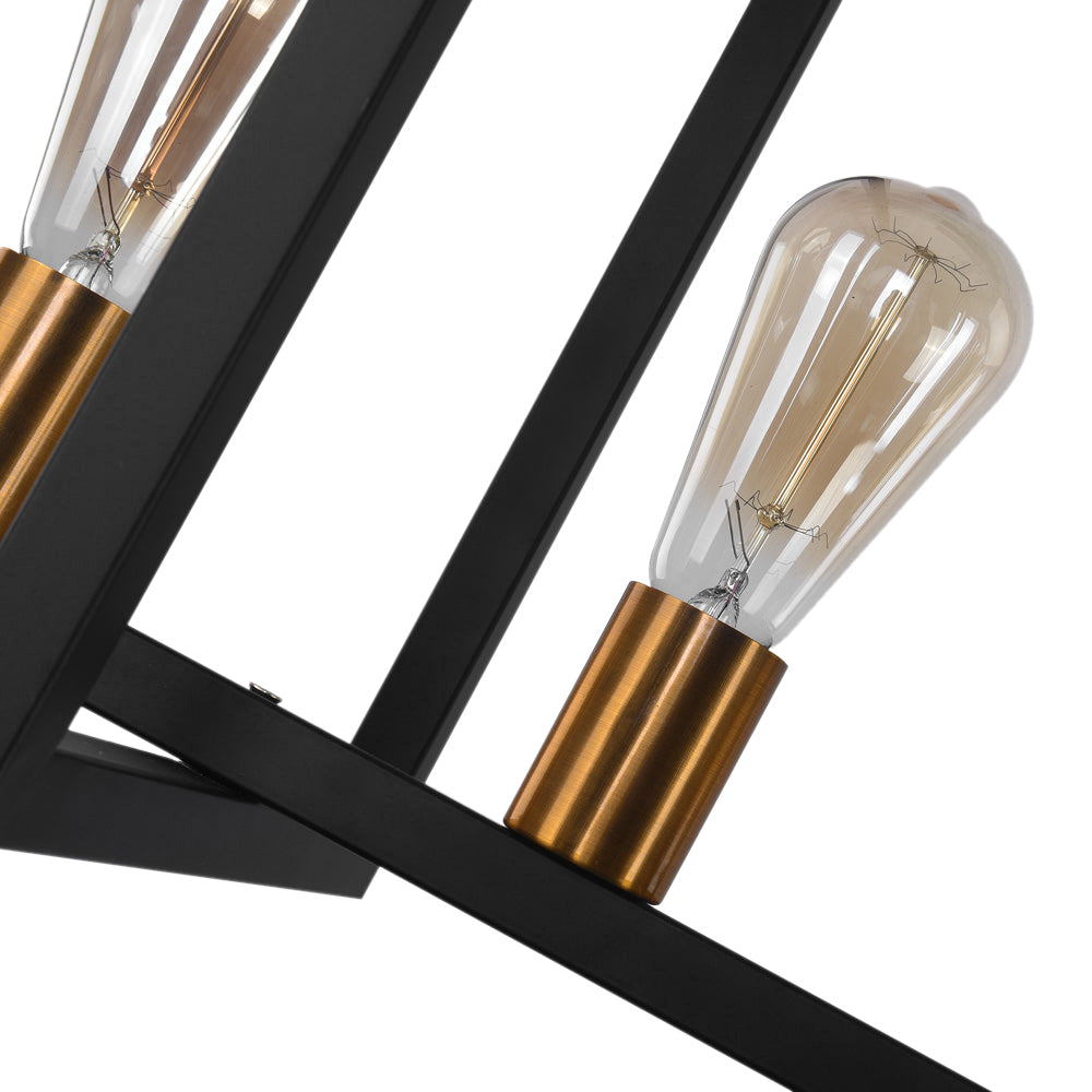 Quell Modern Farmhouse Metal Chandelier