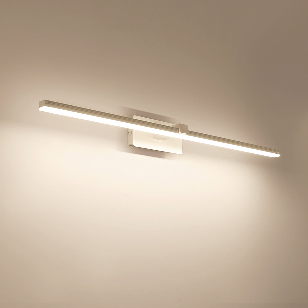 Noreva Modern Minimalist Linear Metal Vanity Light Wall Sconce