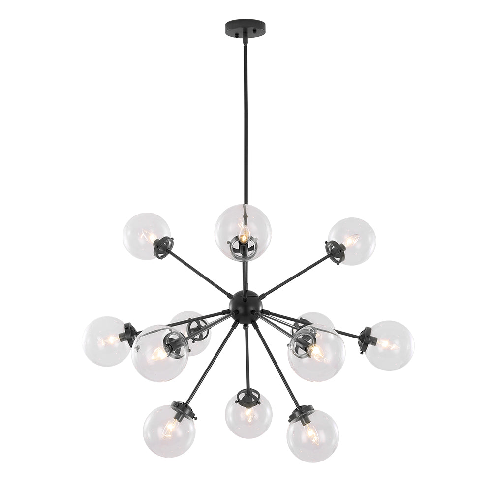 Boreal Modern Sputnik Metal Chandelier
