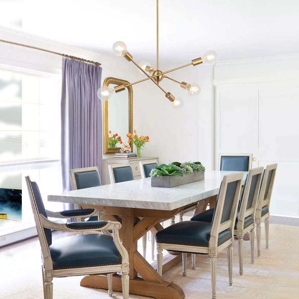 Varde Modern Sputnik Metal Chandelier