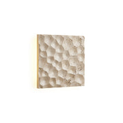Vedoreth Individual Creativity Panel Travertine Sconce Wall Lamp - Lamp Copper