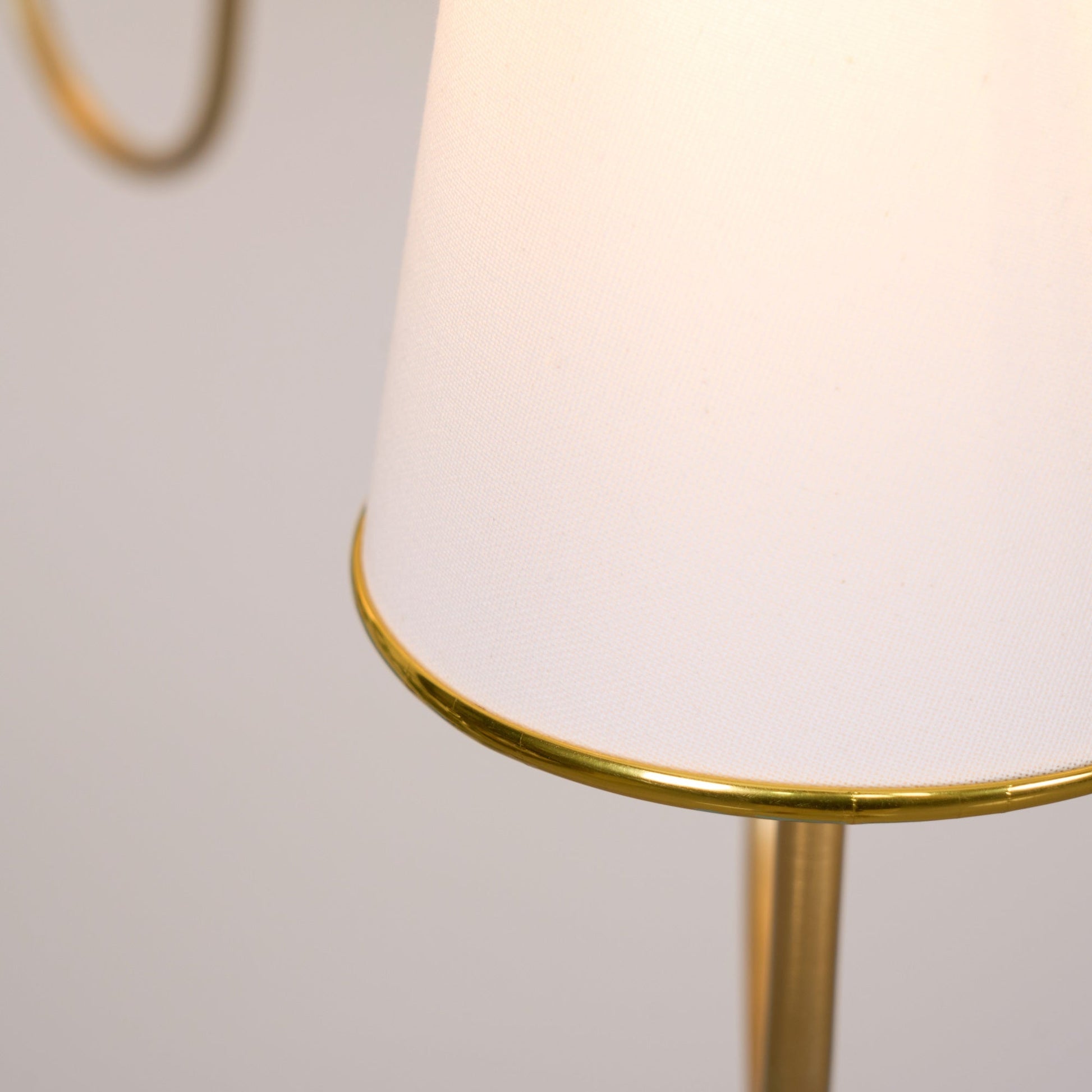 Elirora Elegance Vintage Brass Fabric Chandelier - Lamp Copper