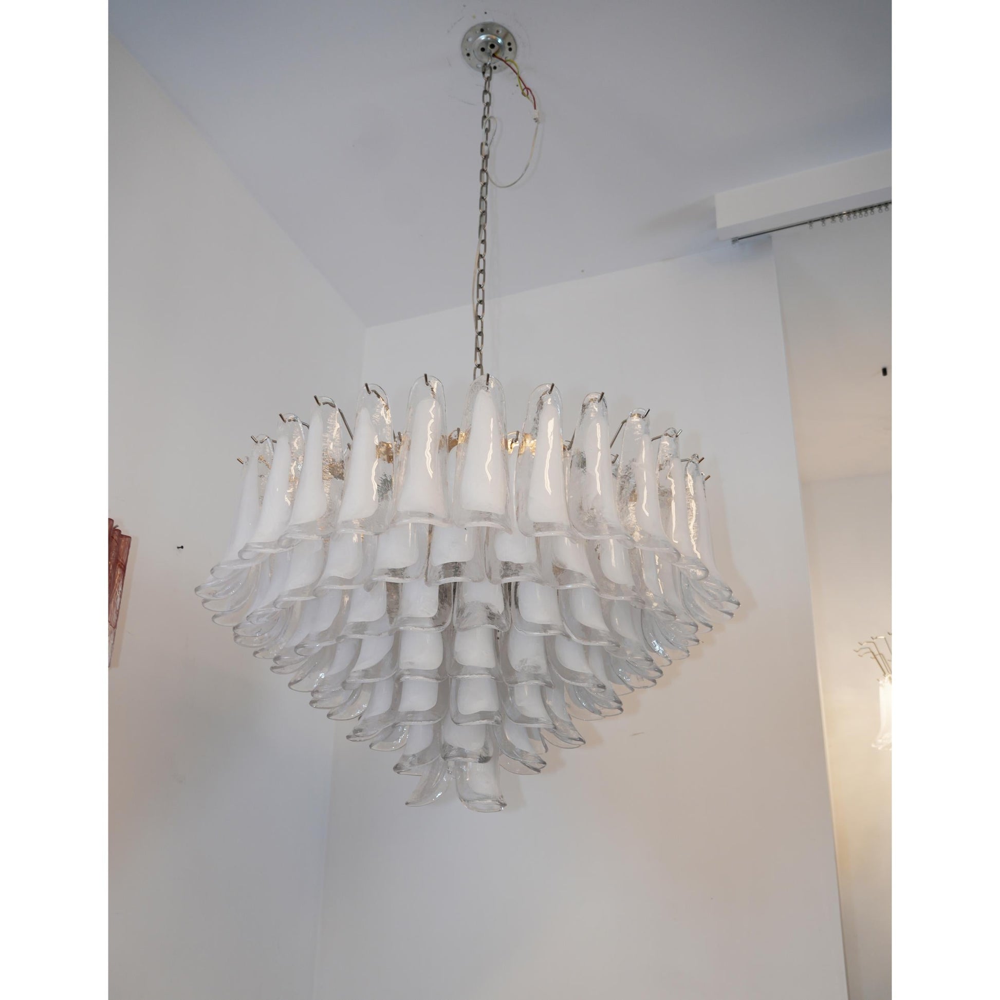 Orshaan Postmodern Luxury Metal Glass Chandelier - Lamp Copper