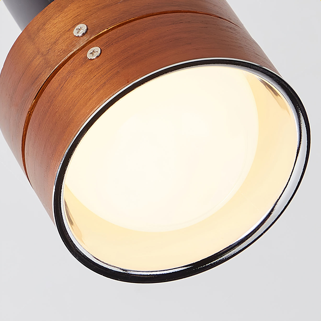 Esorila Nordic Cylindrical 4-Light Metal Spotlight Ceiling Lamp - Lamp Copper