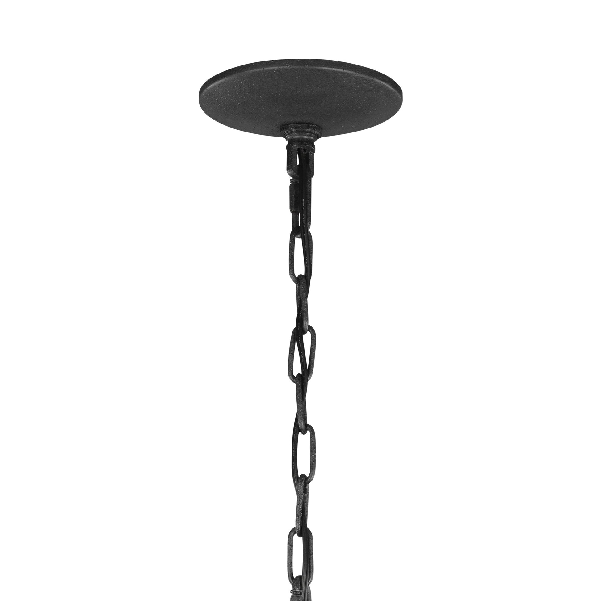 Alloren Vintage Industrial Empire Metal Chandelier - Lamp Copper