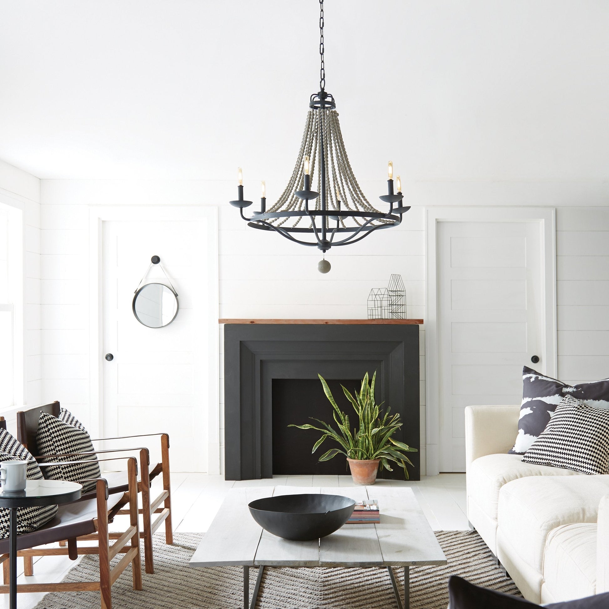 Alloren Vintage Industrial Empire Metal Chandelier - Lamp Copper