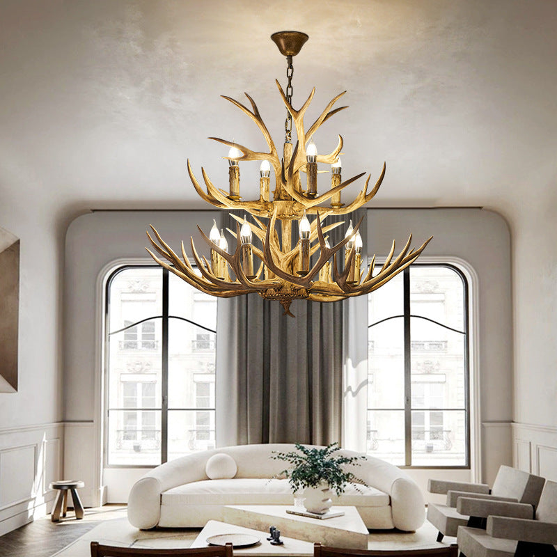 Silva Retro LED Pendant Light Wood Metal Bar/Dining Room/Living Room - Letslighting