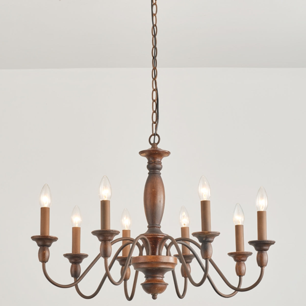 Silva Industrial Design LED Indoor Pendant Light Wood Metal - Letslighting