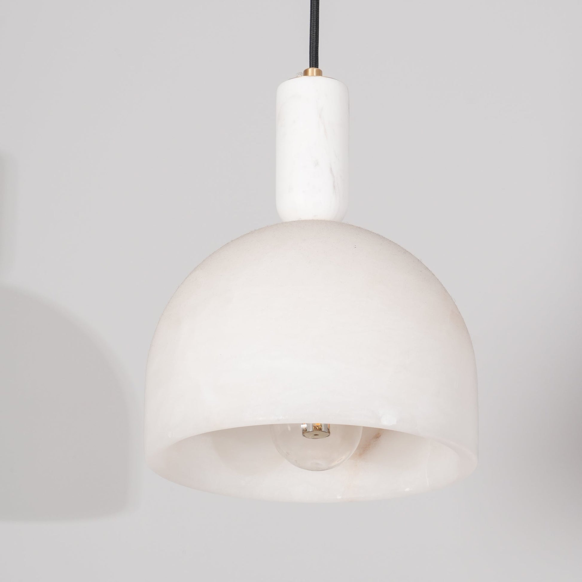Ulcaris Modern Minimalist Alabaster Pendnat Light - Lamp Copper