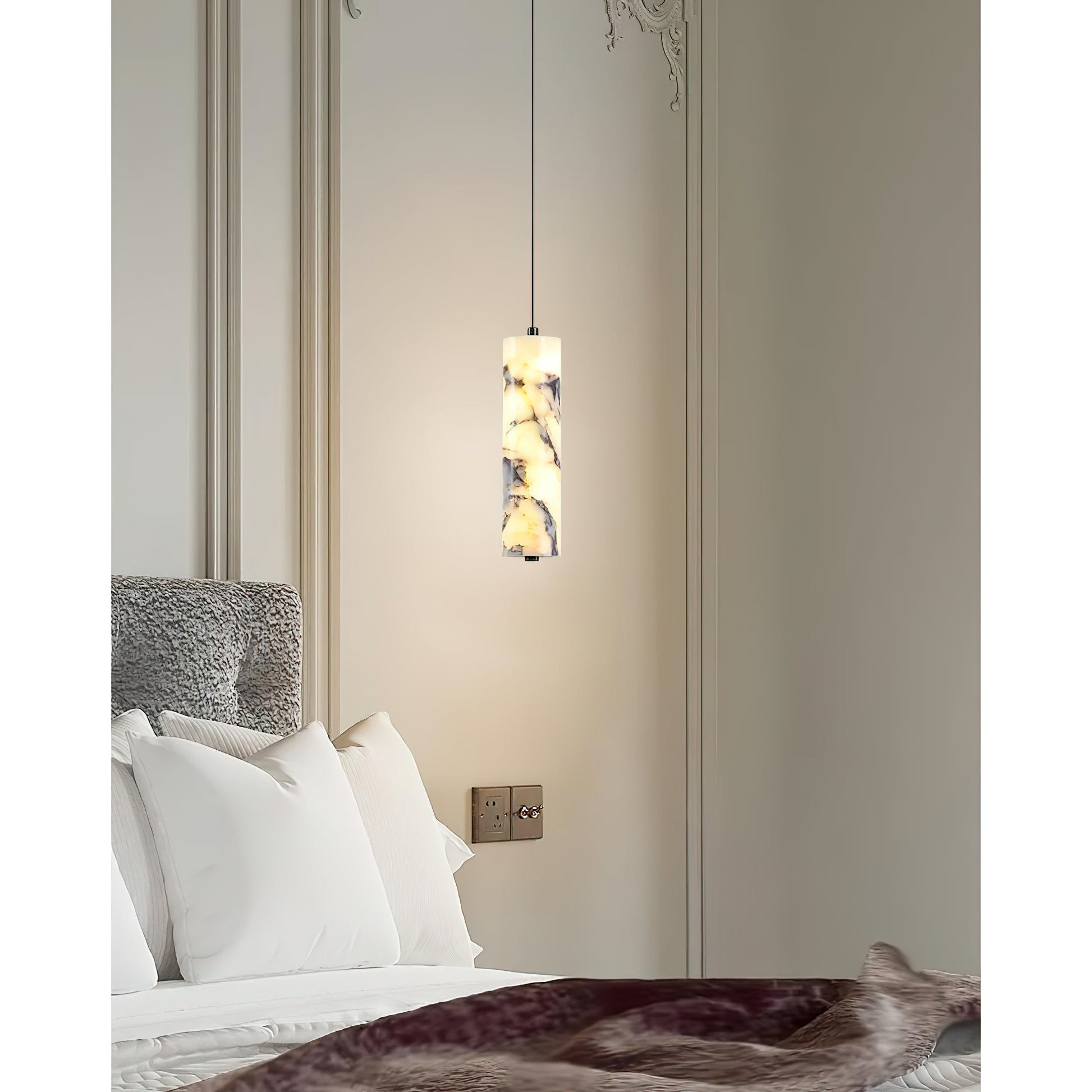 Sysilan Modern Minimalist Marble Pendant Lamp - Lamp Copper